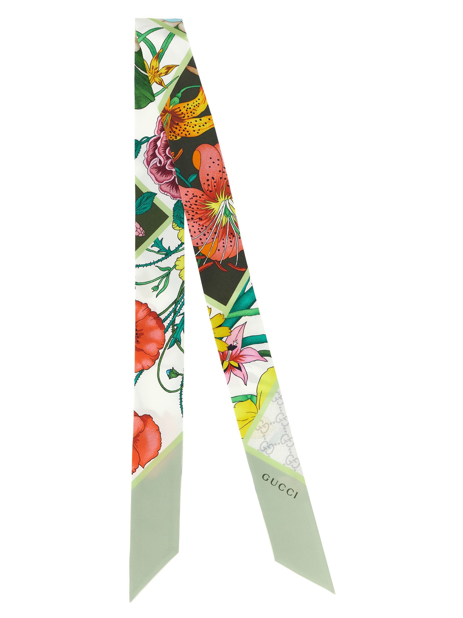 Bicolor Silk Foulard
