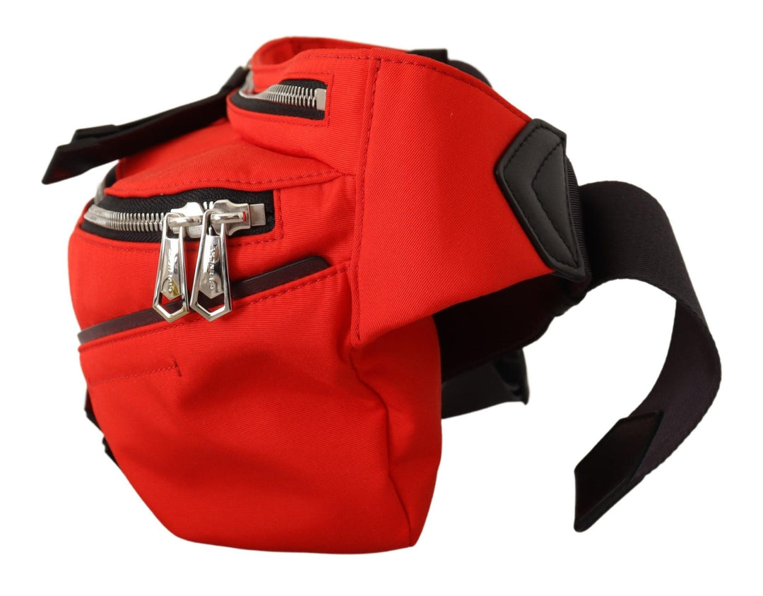 Givenchy Rød Polyamid Downtown Stor Mageveske