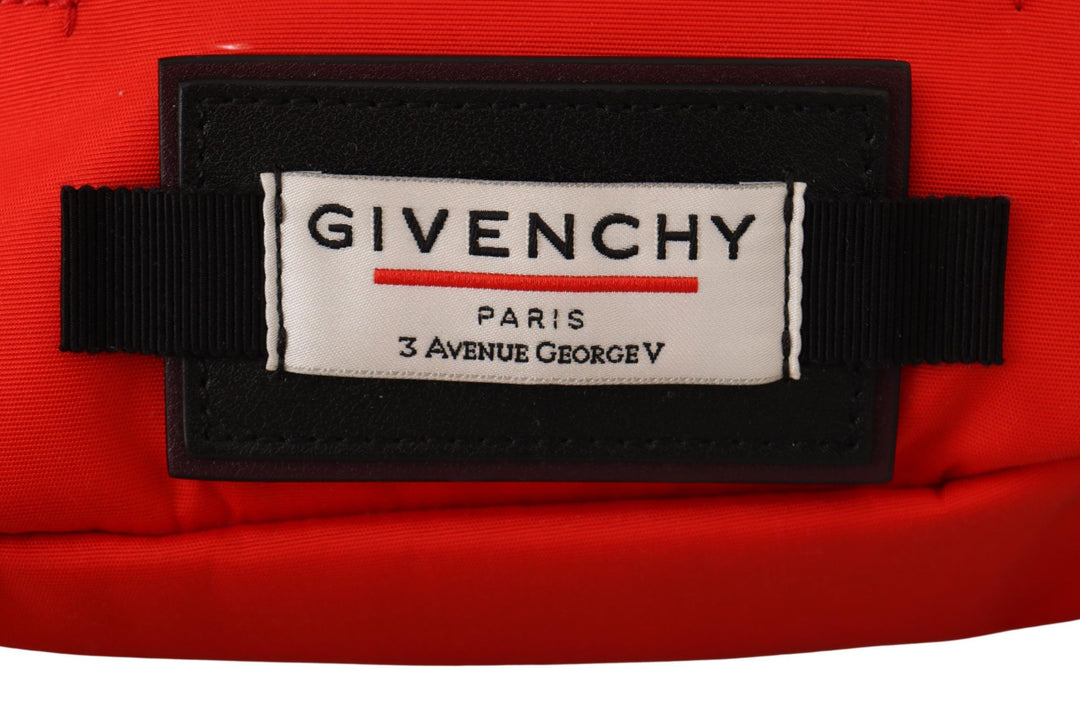 Givenchy Rød Polyamid Downtown Stor Mageveske