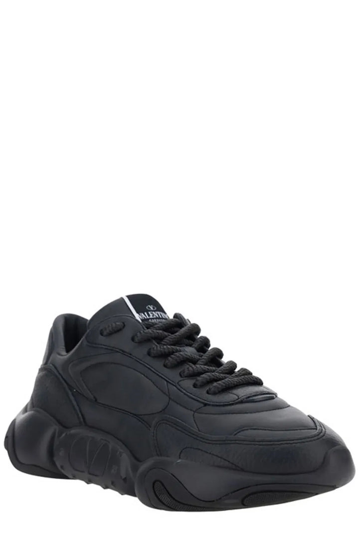 Valentino Garavani-sneakers i sort kalveskinn
