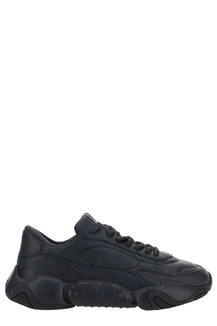 Valentino Garavani-sneakers i sort kalveskinn