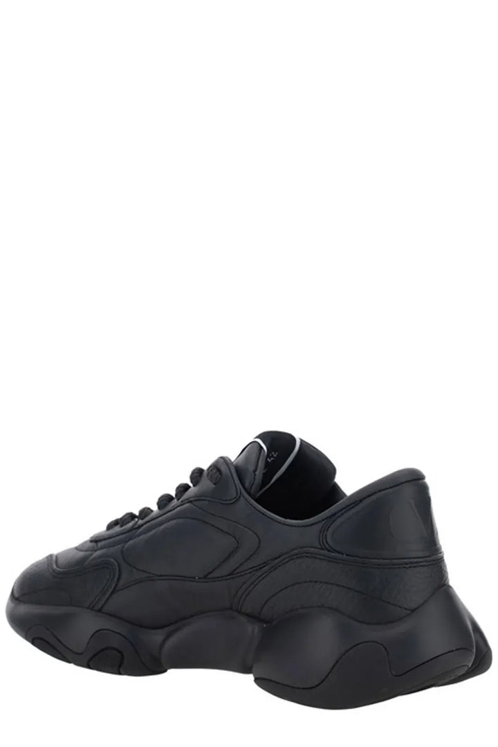 Valentino Garavani-sneakers i sort kalveskinn
