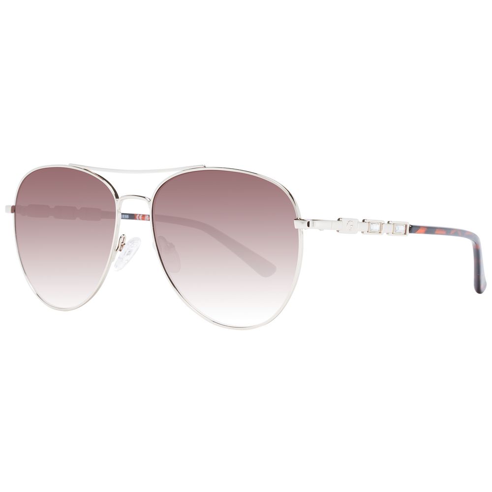 Gafas de sol Guess de metal plateado