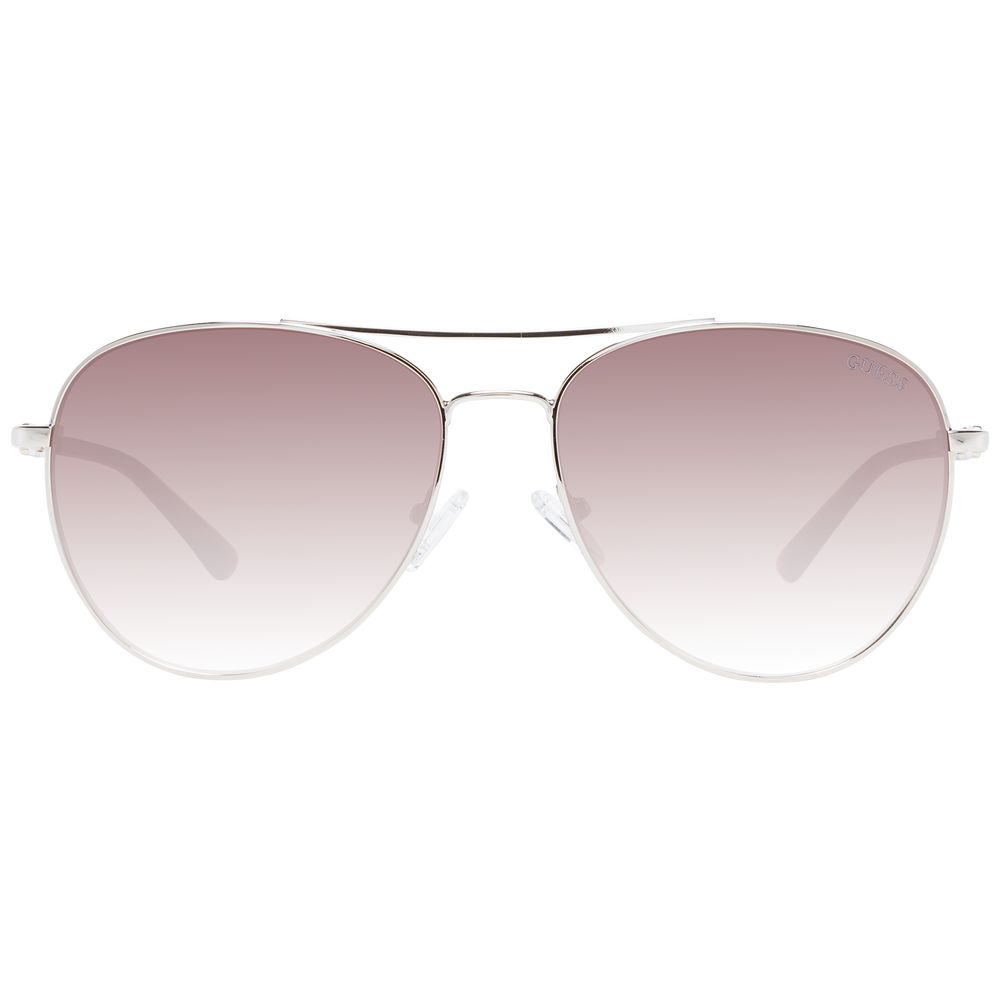 Gafas de sol Guess de metal plateado