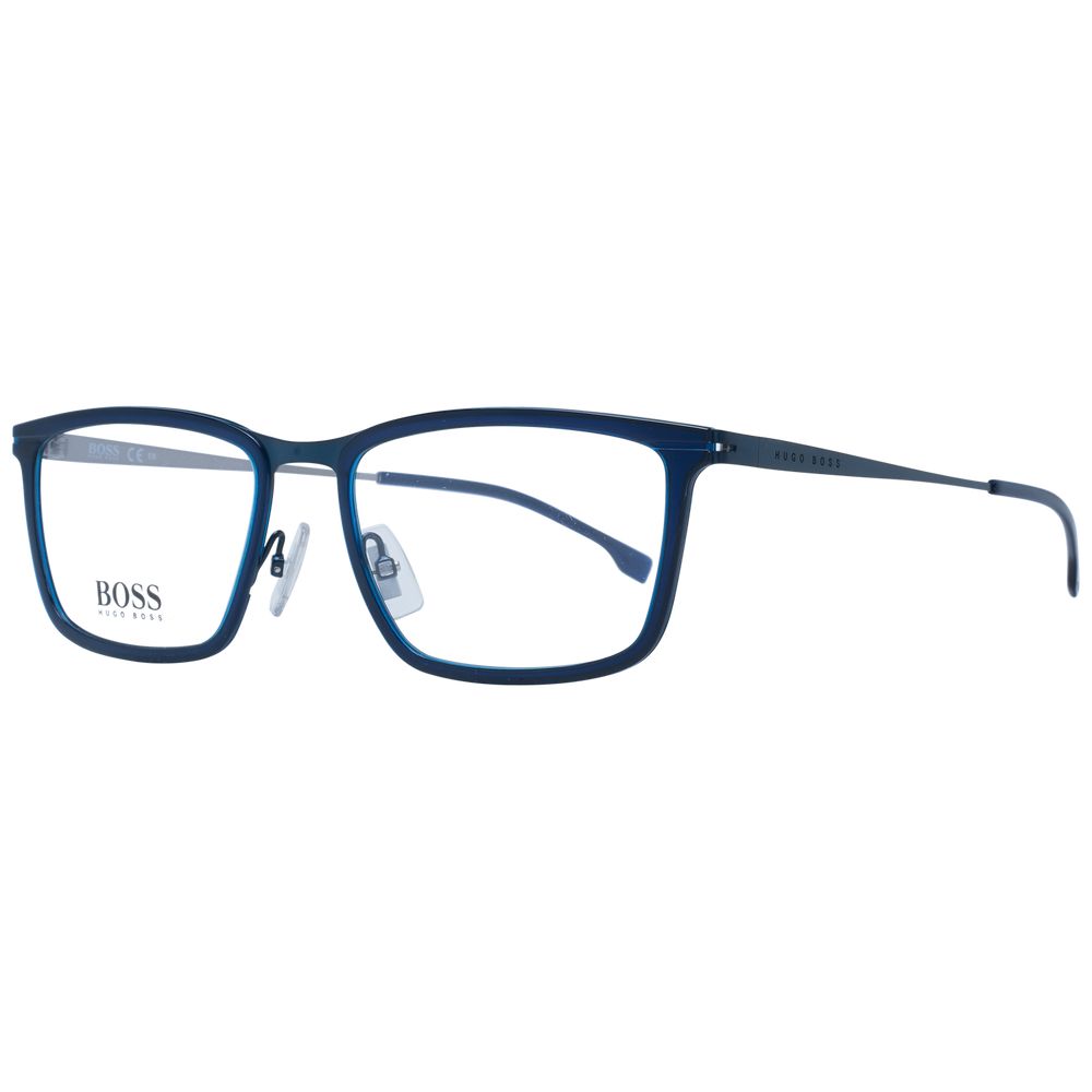 Gafas (monturas) de acero inoxidable azules