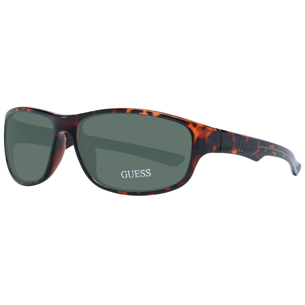 Gafas de sol de plástico Guess marrones
