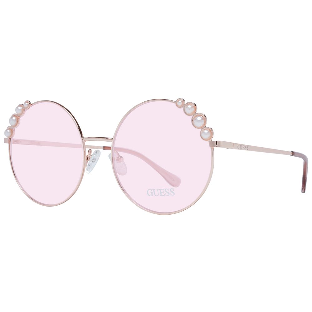 Gafas de sol Guess metálicas en oro rosa
