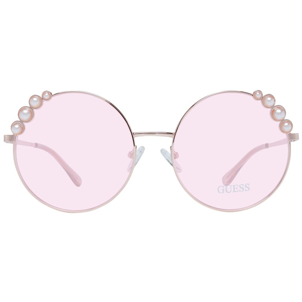 Gafas de sol Guess metálicas en oro rosa