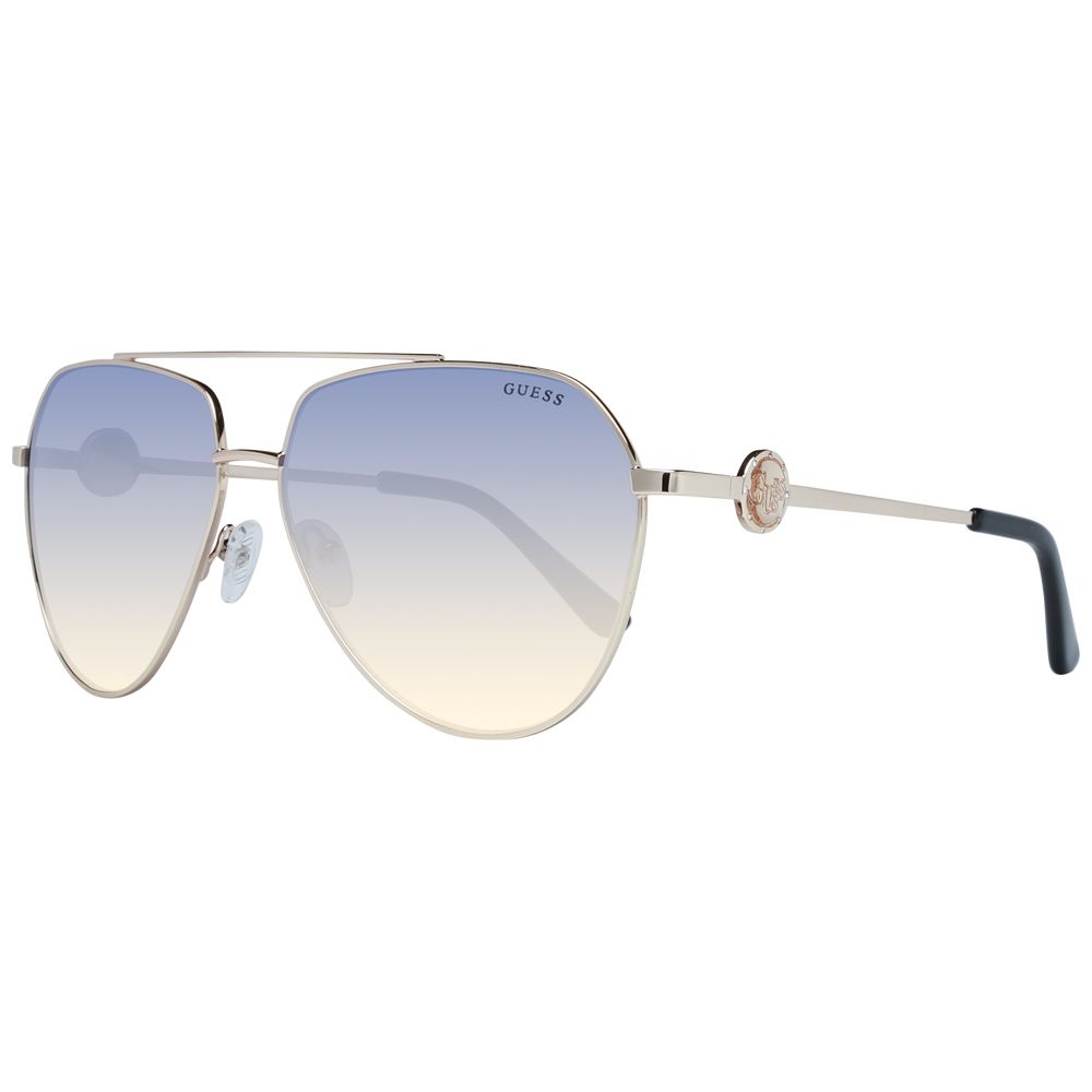Gafas de sol Guess de metal dorado