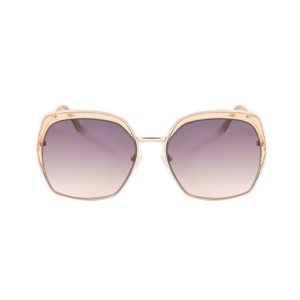 Guess Gullfargede Solbriller i Metall