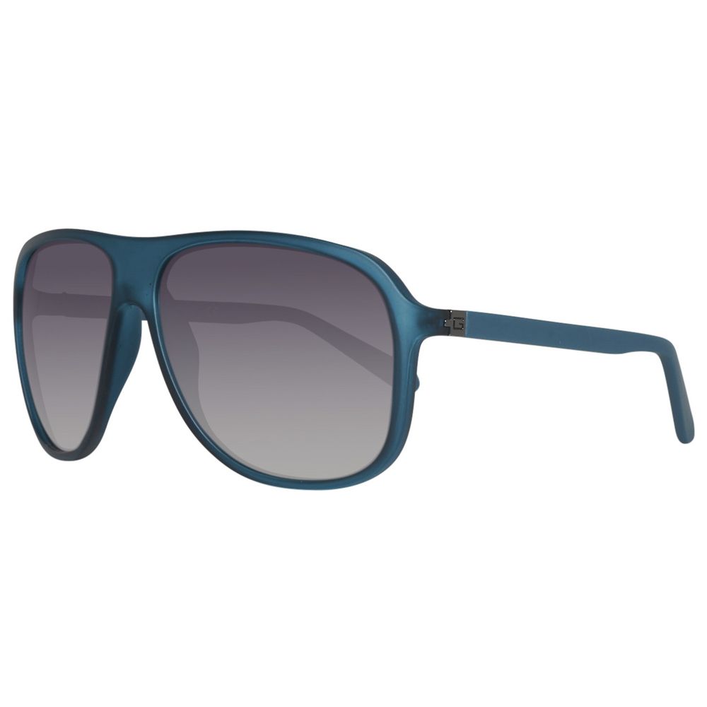 Gafas de sol de plástico azules Guess