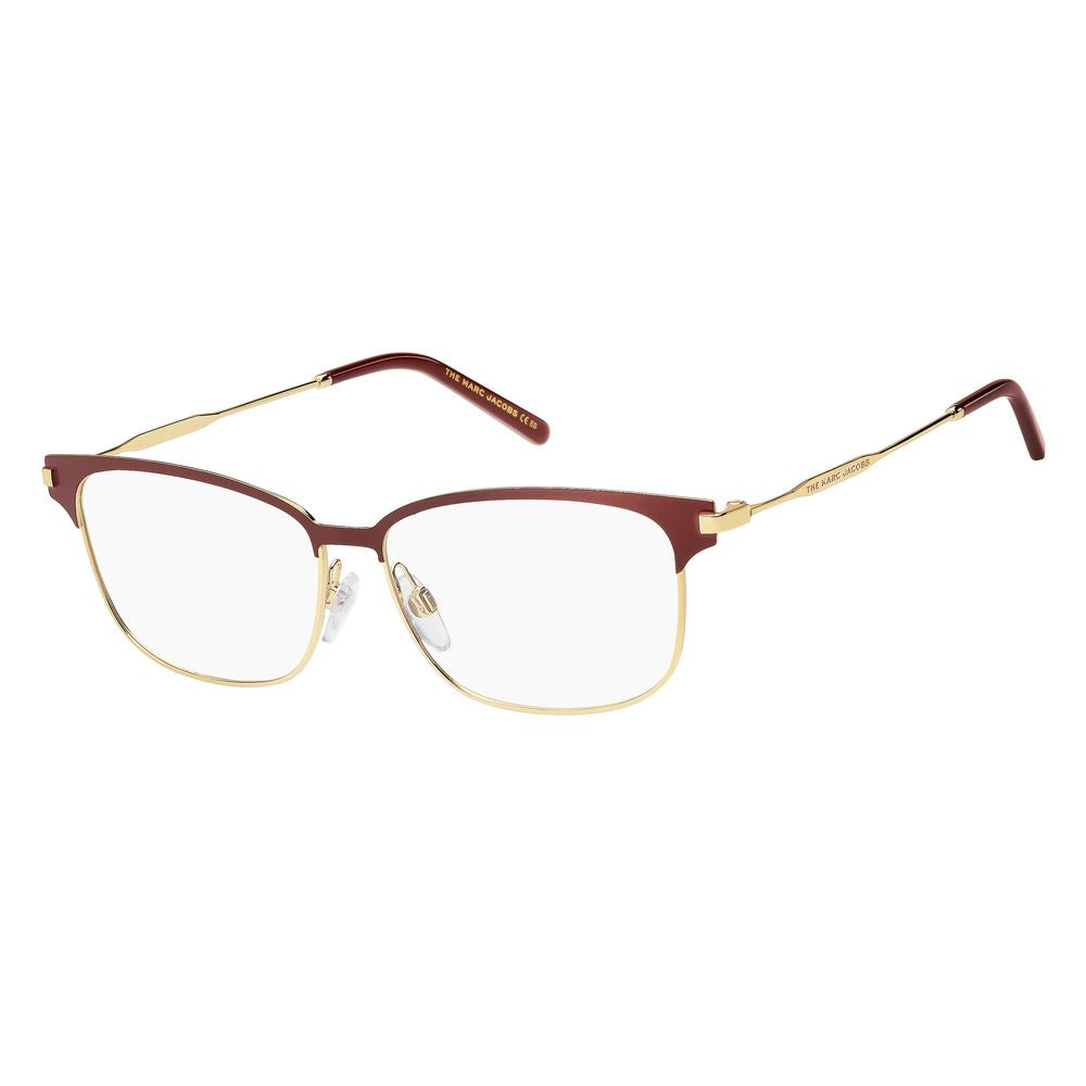 Marc Jacobs burgunderfargede metallbriller (innfatning)