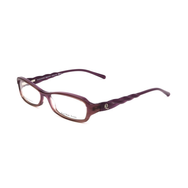 Alexander McQueen Briller i Lilla Acetat (Kun innfatning)