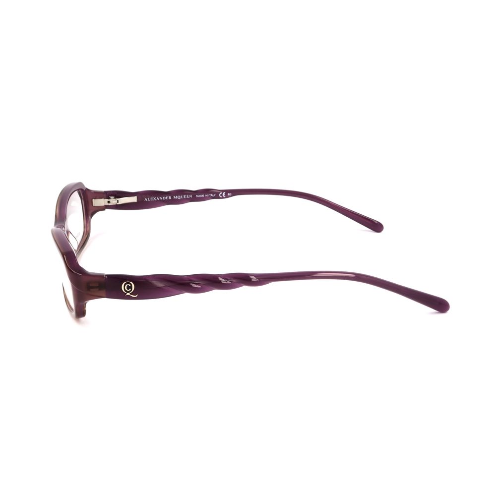 Alexander McQueen Briller i Lilla Acetat (Kun innfatning)