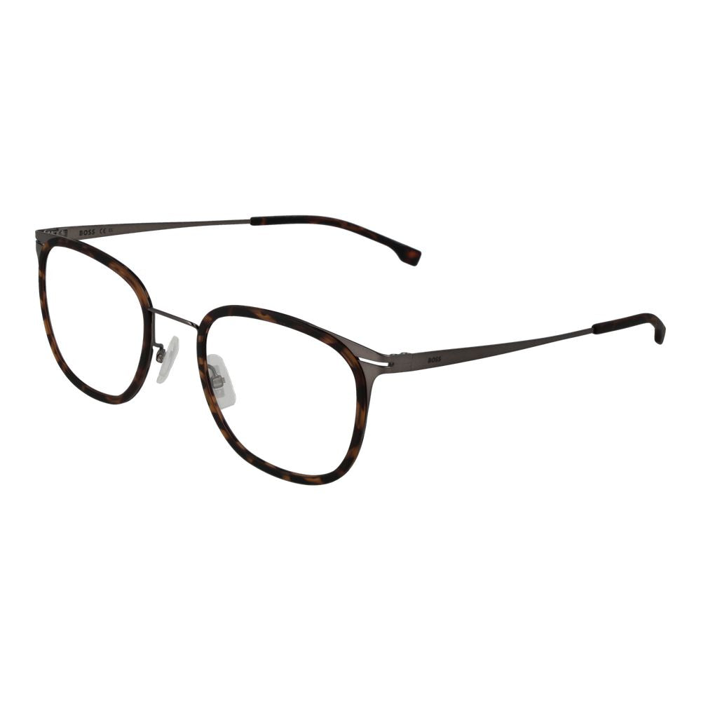 Gafas de acero inoxidable marrón (monturas)