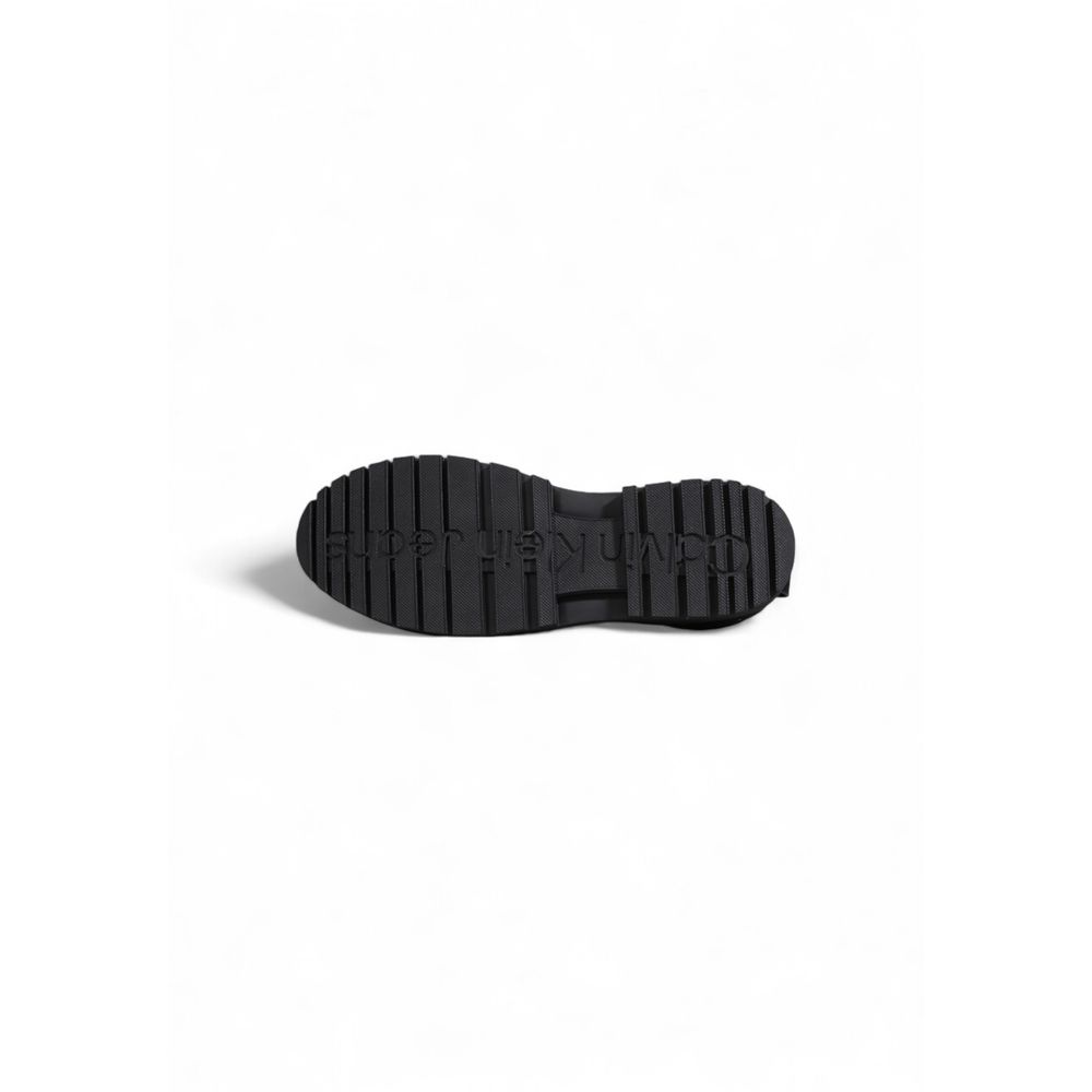Calvin Klein Jeans Black Suede Leather Oxfords And Derbies