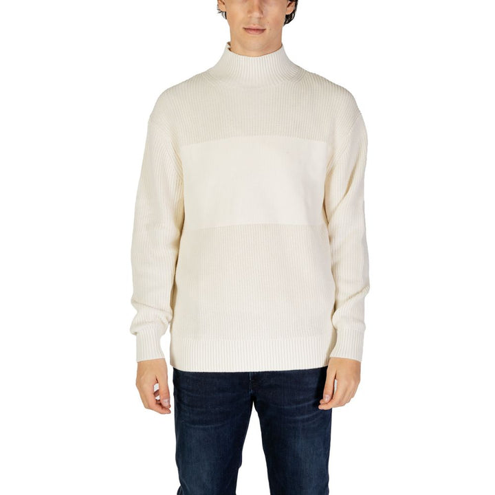 Calvin Klein Jeans Beige Bomullsgenser