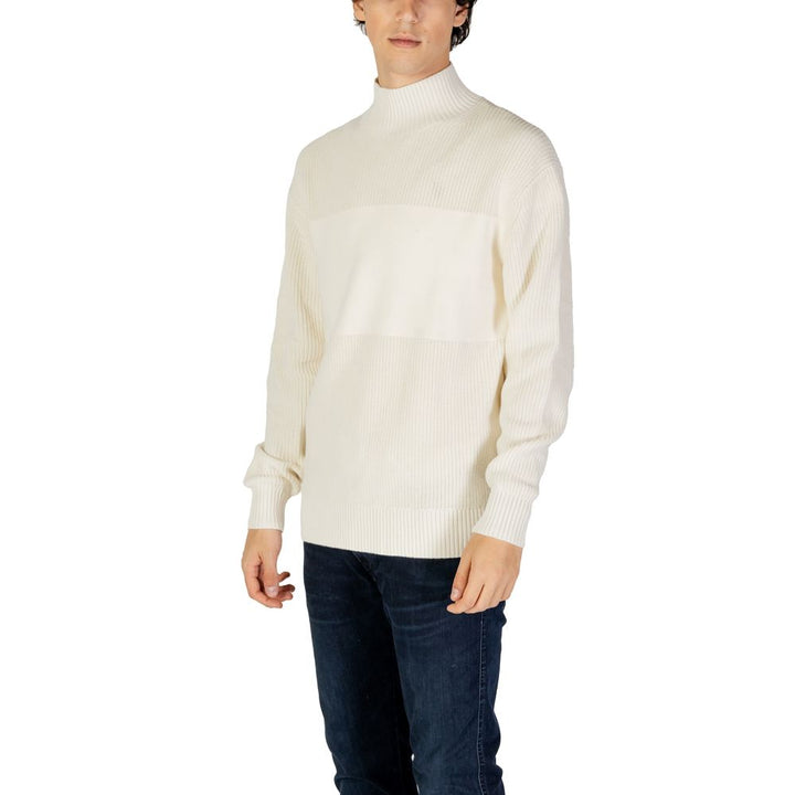 Calvin Klein Jeans Beige Bomullsgenser