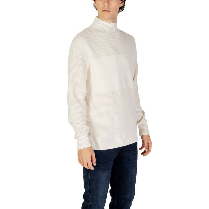 Calvin Klein Jeans Beige Bomullsgenser
