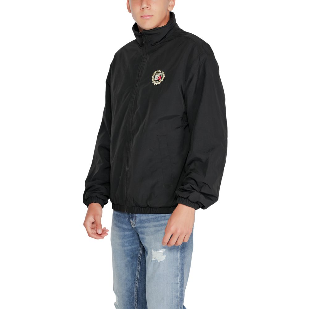 Tommy Hilfiger Jeans Svart Shelljakke av Resirkulert Polyester