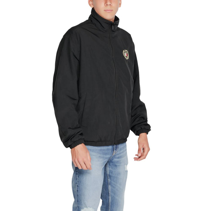 Tommy Hilfiger Jeans Svart Shelljakke av Resirkulert Polyester