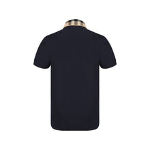 Burberry Blue Cotton Polo Shirt