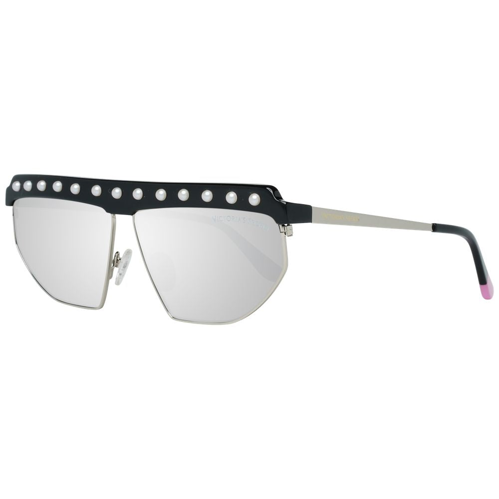 Gafas de sol de metal negro