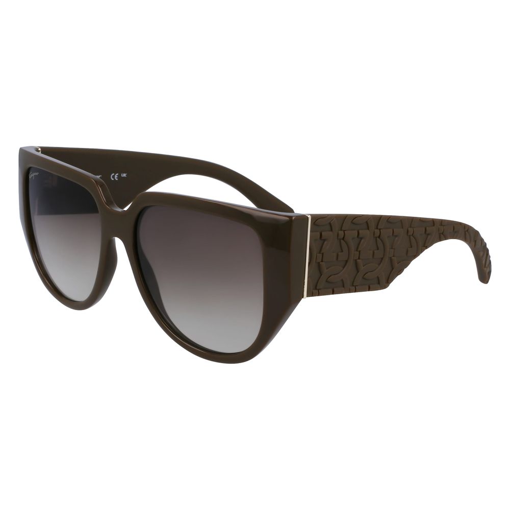 Ferragamo tofargede bioinjiserte solbriller