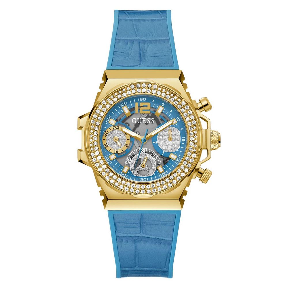 Reloj deportivo sintético Guess azul