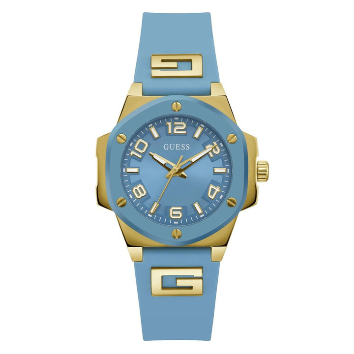 Guess Blue Synthetic Armbåndsur