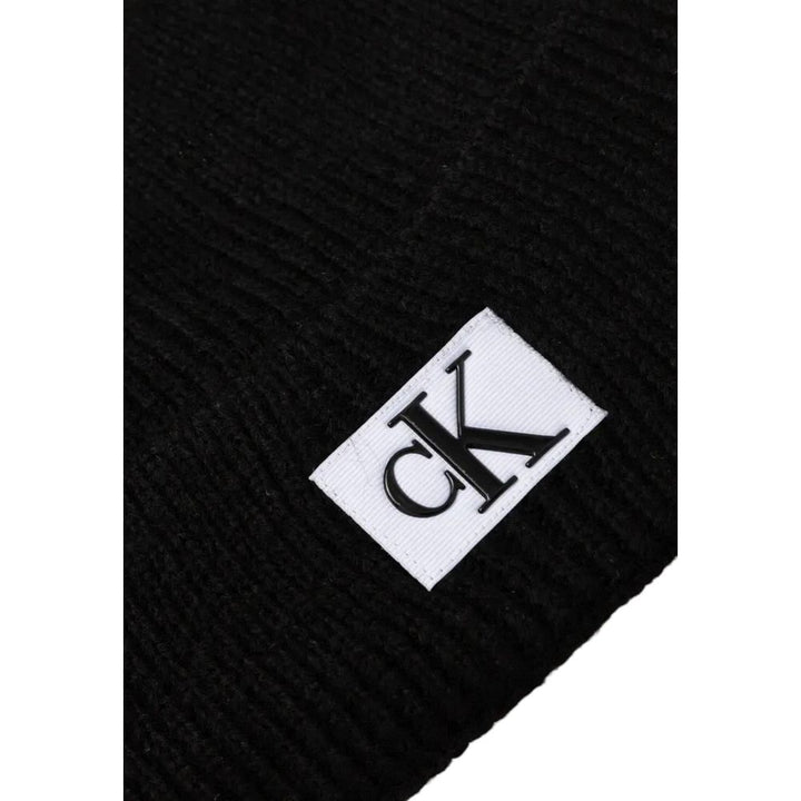 Calvin Klein Jeans Black Marabou Cap (Baseballhatt)