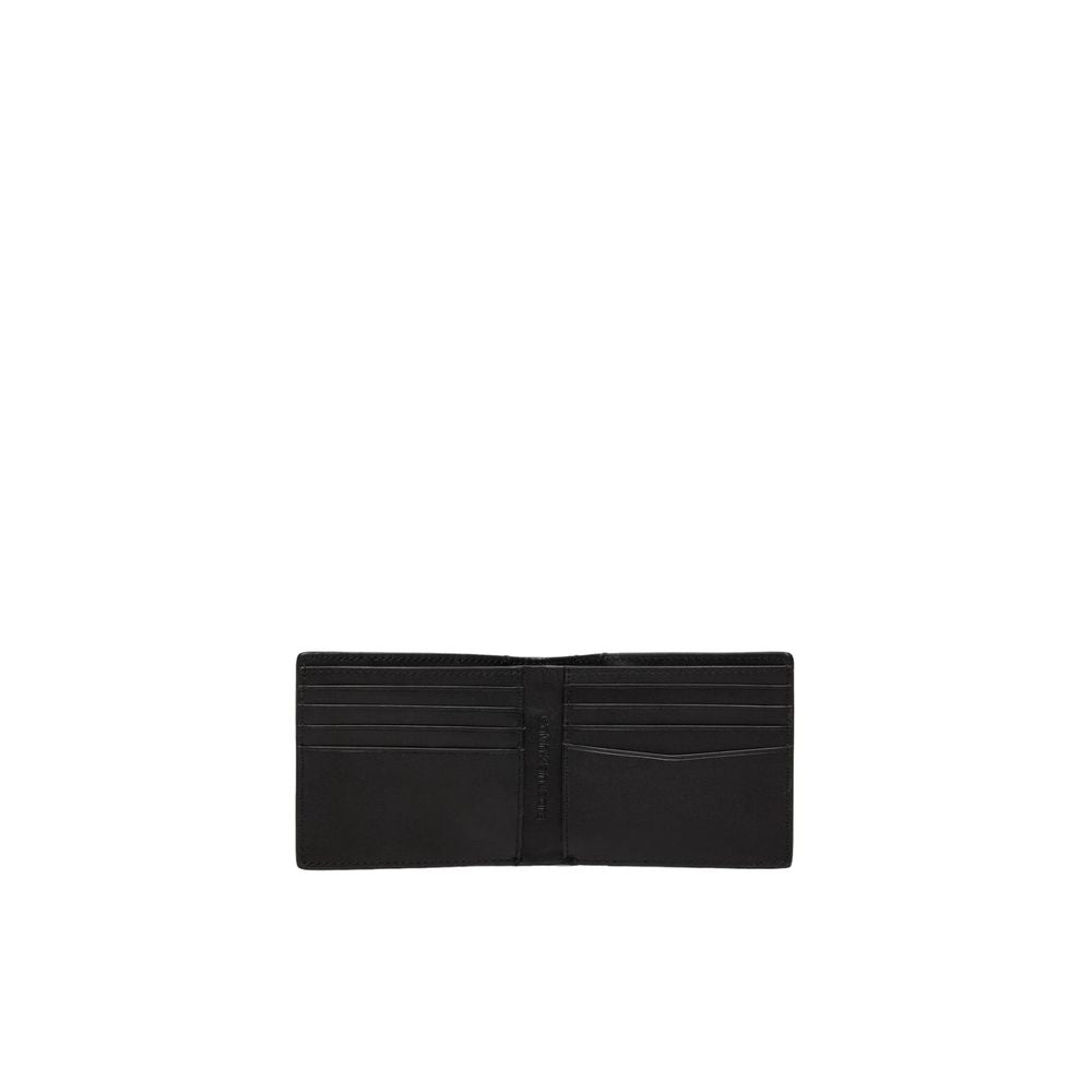 Calvin Klein Jeans lommebok i svart skinn