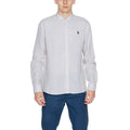 U.S. POLO ASSN. Beige Linen Dress Shirt