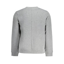 Calvin Klein Grigio Polyester Men Sweatshirt