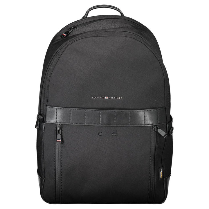 Tommy Hilfiger Svart Nylon Ryggsekk for Menn