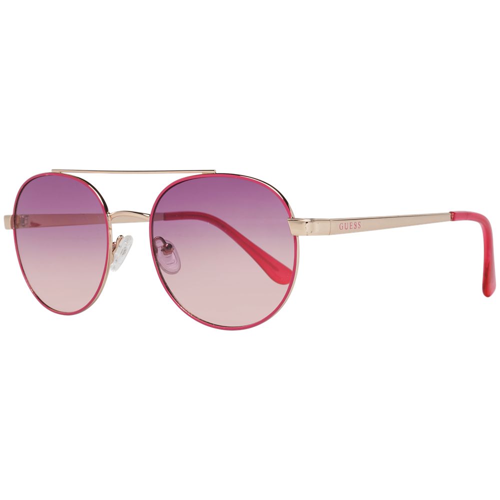 Gafas de sol Guess metálicas en oro rosa