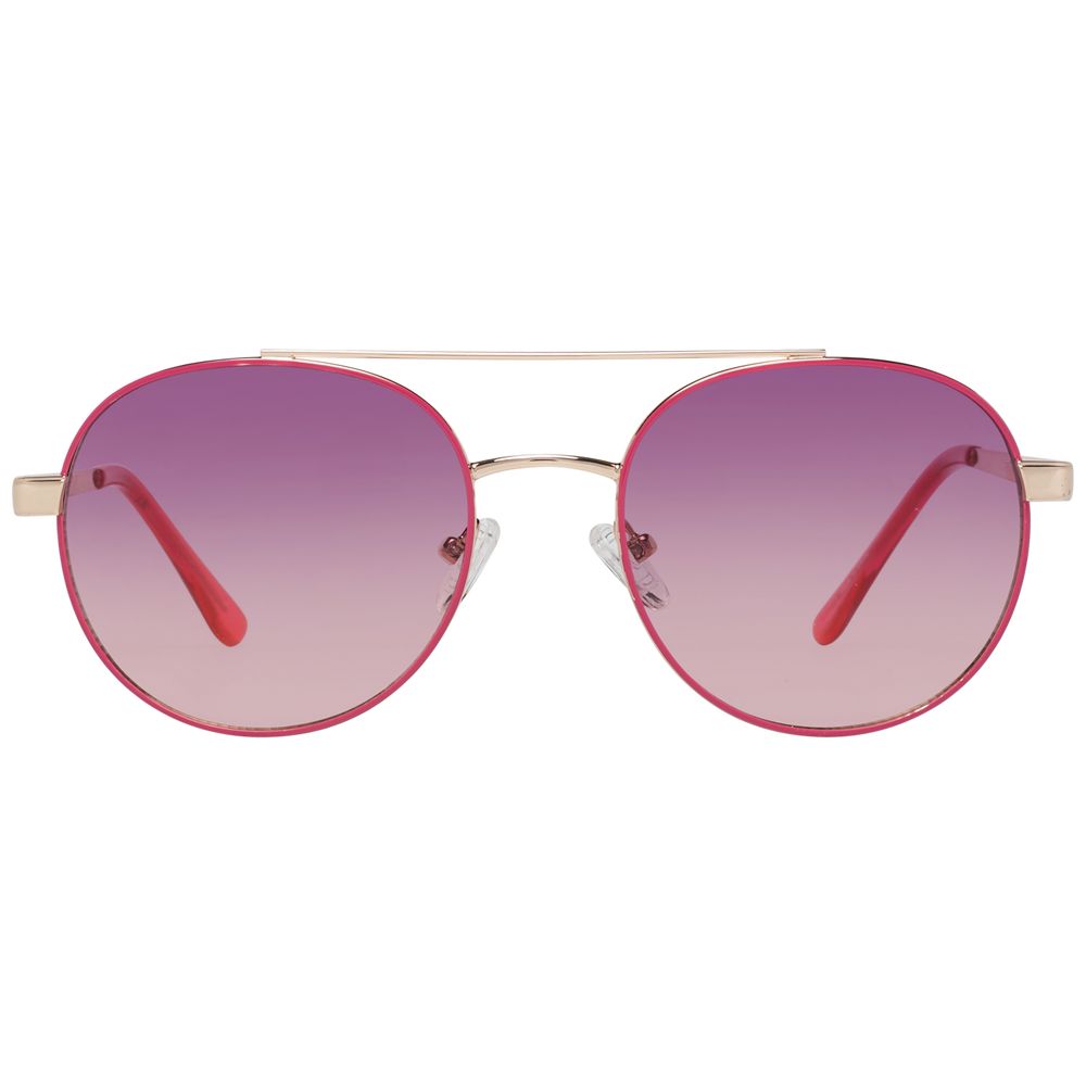 Gafas de sol Guess metálicas en oro rosa