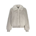 Guess Jeans Grigio Polyester Women Jacket