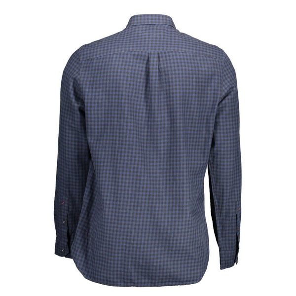 U.S. POLO ASSN. Blue Cotton Men's Shirt