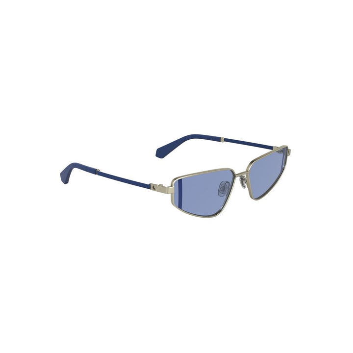 Calvin Klein Argento Metal Dames Solbriller