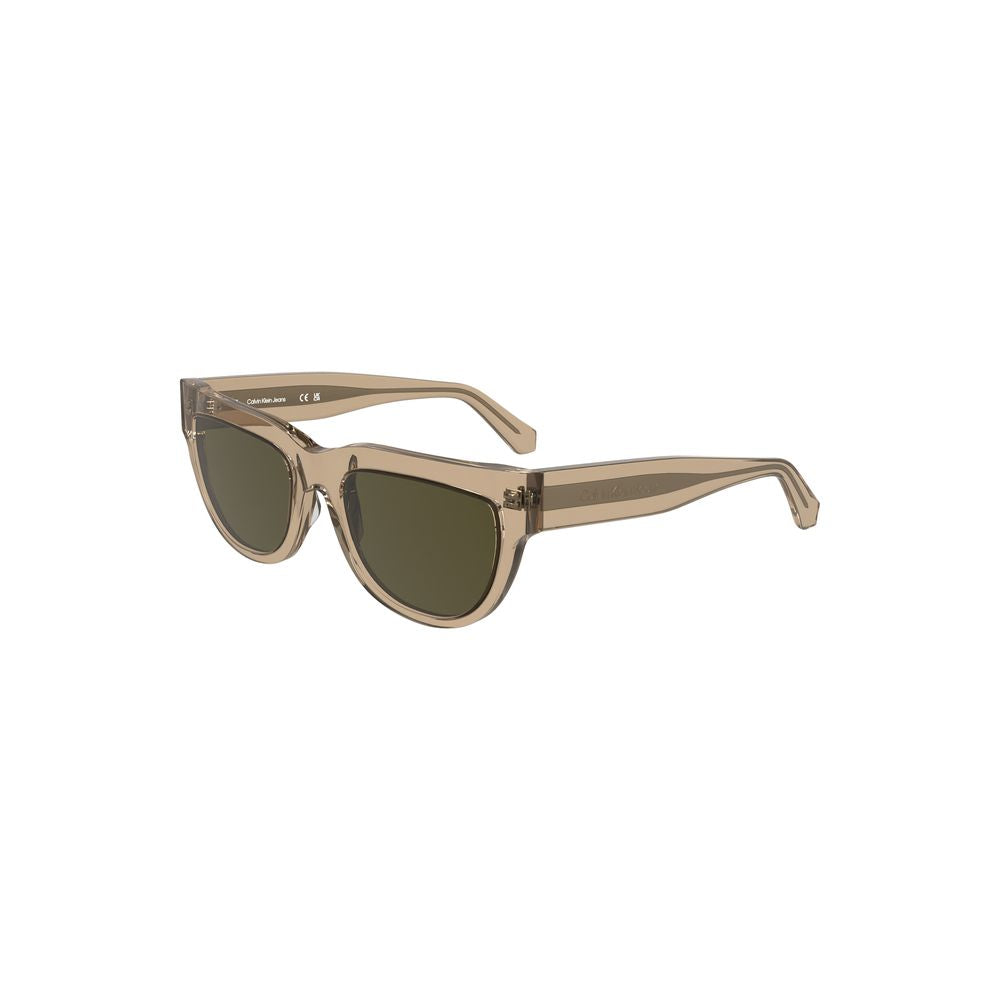 Gafas de sol de acetato marrones para mujer