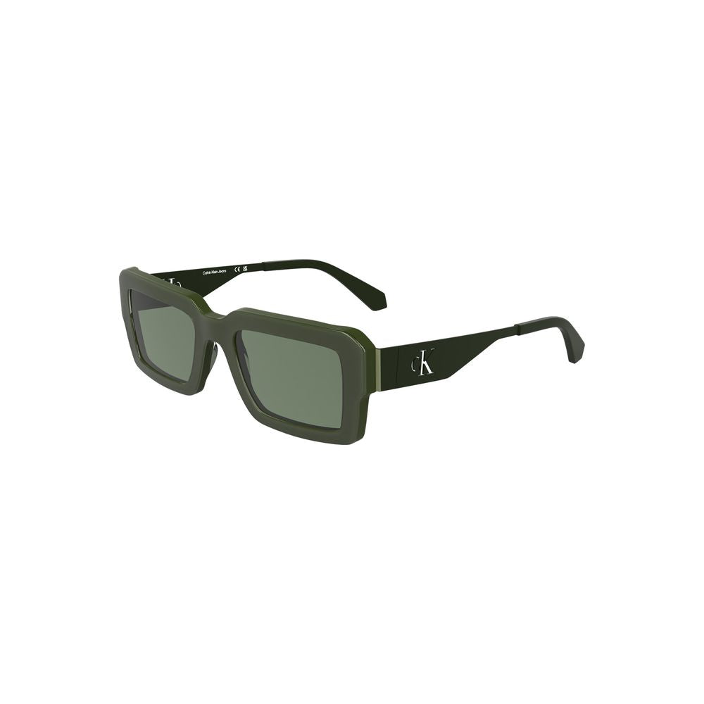 Gafas de sol de acetato verde para mujer