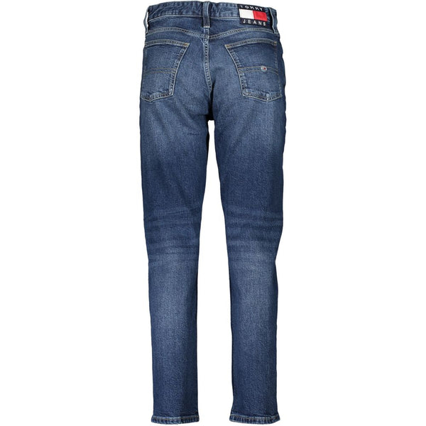 Tommy Hilfiger Blu Cotton Women Jeans Slim Ankle