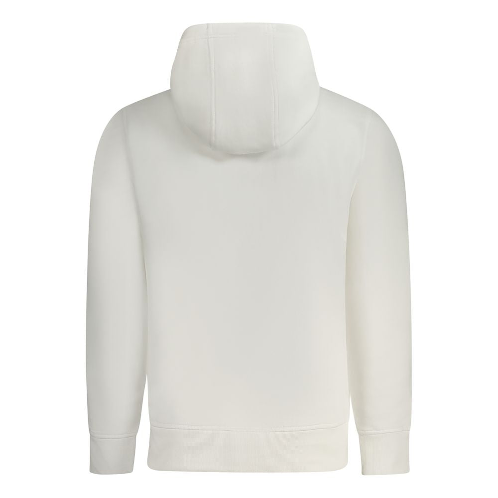 Calvin Klein hvit bomullsgenser for menn