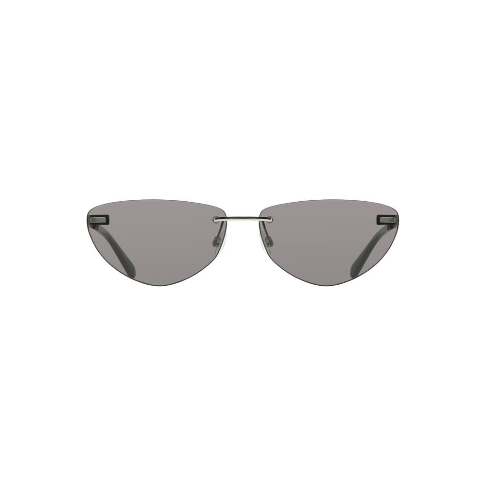 Gafas de sol de mujer de metal negro