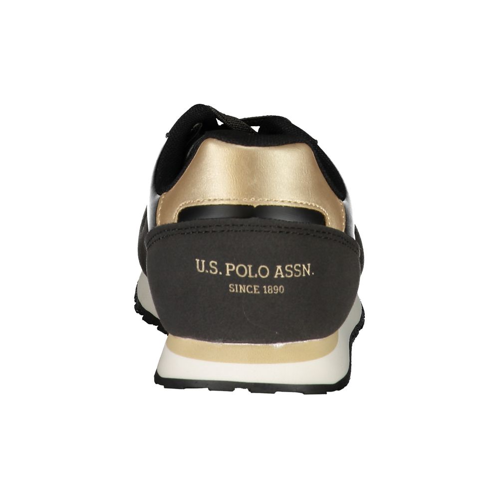 U.S. POLO ASSN. Nero Polyester Women Sneaker