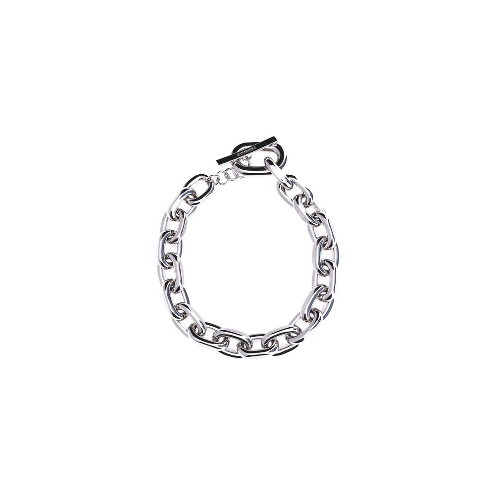 Silver Aluminum Necklace