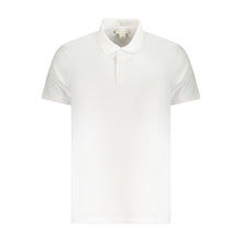 Calvin Klein White Cotton Men Polo