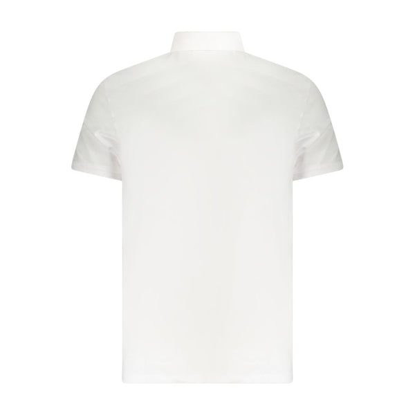 Calvin Klein White Cotton Men Polo
