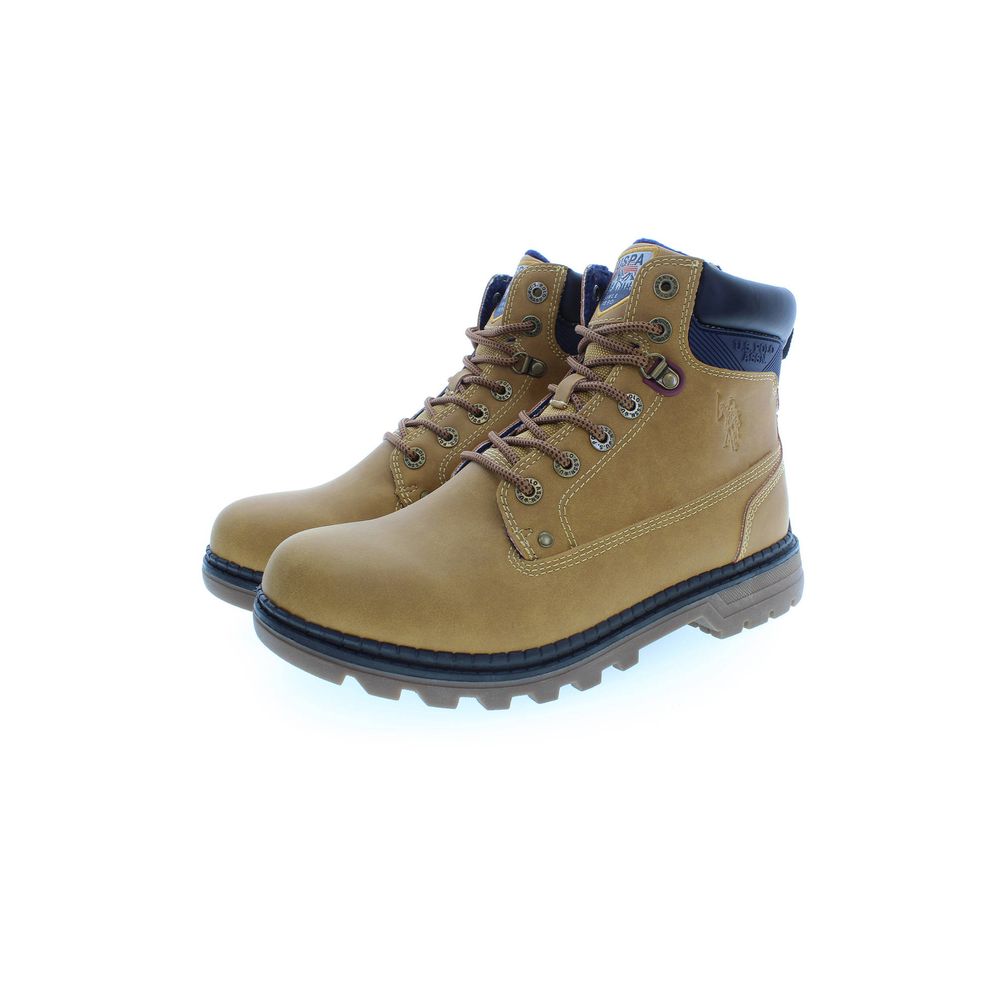 U.S. POLO ASSN. Beige syntetisk herrestøvel